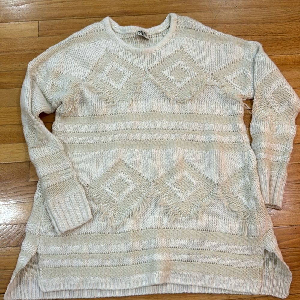 Show Me Your MuMu Cream Sweater